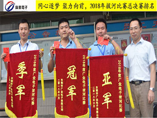 同心逐夢(mèng)，聚力向前，廣業(yè)電子2018年度拔河比賽圓滿舉行